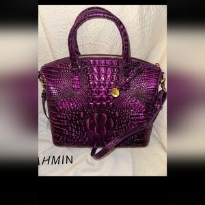 Brahmin Purple Potion Melbourne Duxbury Satchel